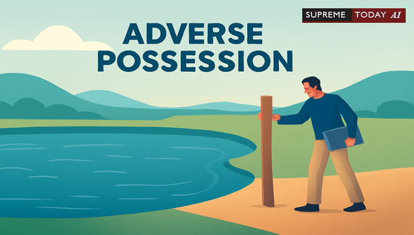 Adverse Possession Claims on Pond Land: Why Seasonal Water Levels Defeat Continuity Claims