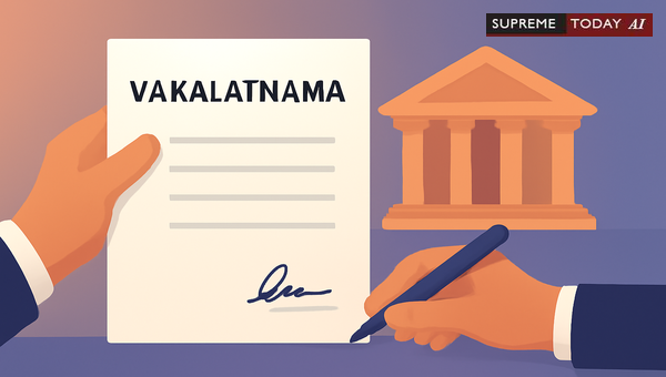 Can Another Advocate Argue a Case With Permission From the Filing Advocate's Vakalatnama?