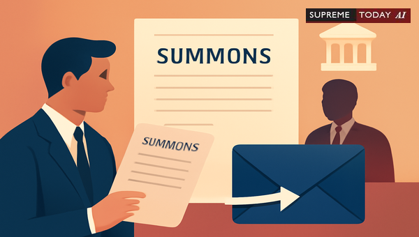 Judicial Authority to Appoint Advocate Commissioners for Summons Service in NI Act Litigation