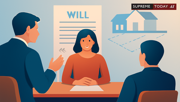 Admissibility of Advocate Commissioner Reports in Will Probate Cases Without Examination