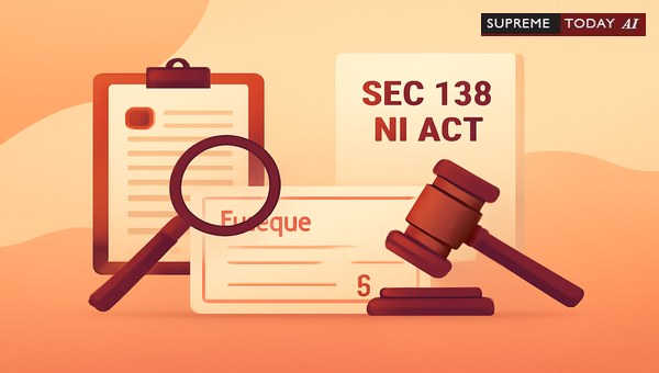 Legality of Appointing Advocate Commissioners for Summons Service in NI Act Section 138 Trials