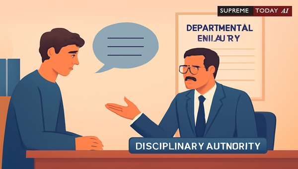 When Can an Advocate Assist in CCS Departmental Enquiry?