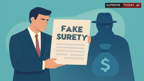 Advocate Liability for Submission of Fraudulent Sureties in Criminal Bail Proceedings