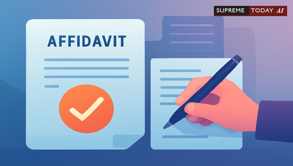 Necessity of Affidavits for Substitution Applications Under Order 22 Rule 4 CPC