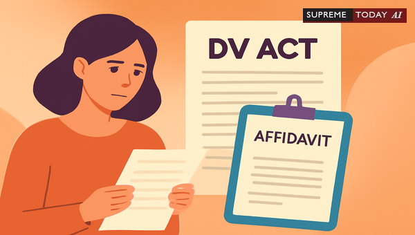 Affidavit Requirements for Domestic Violence Petitions Under the DV Act 2005