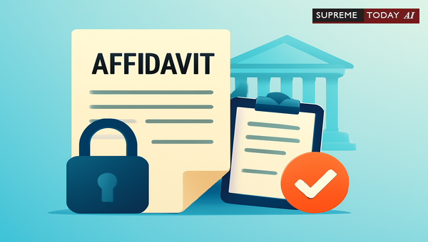 Why Affidavits Supporting Registry Filings Do Not Constitute Valuable Security