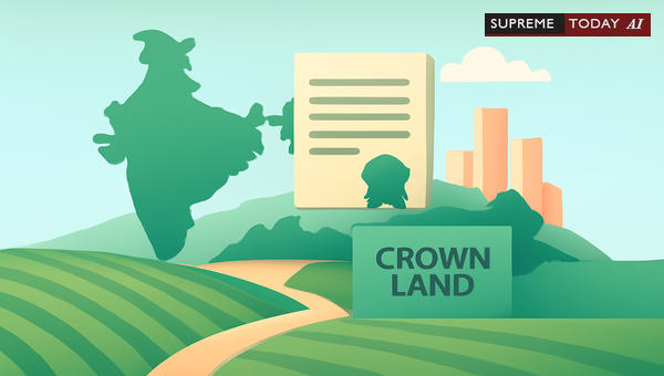 Does Crown or Government Ownership Automatically Change Agricultural Land Status Under Indian Law?