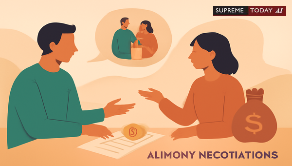 Distinguishing Criminal Extortion from Lawful Family Settlements in Alimony Negotiations