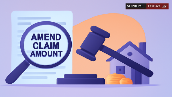 Amending Civil Suit Claim Amounts Following SARFAESI Property Auctions During Litigation
