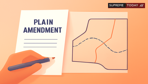 Amending Plaint Schedule Property Boundaries Post-Filing Under CPC Order VI Rule 17