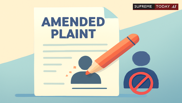 Is Filing an Amended Plaint Mandatory After Deleting a Defendant under Order I Rule 10 CPC?