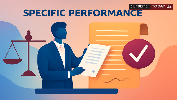 Can Plaintiffs Amend Money Recovery Suits to Seek Specific Performance in India?
