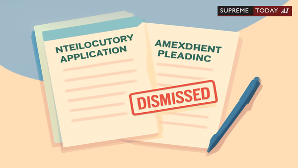 Can You Amend Pleadings to Include Previously Dismissed Interlocutory Applications?