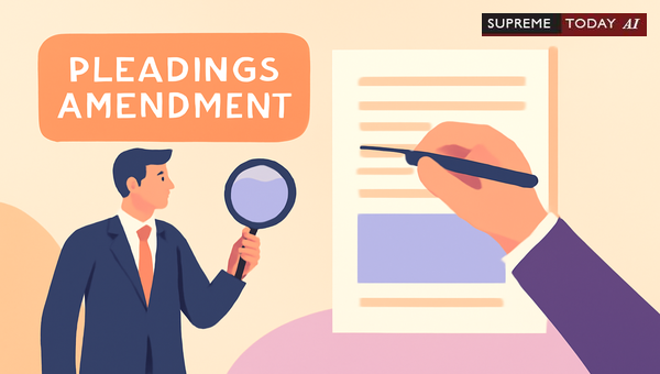 Amending Pleadings Post-Evidence Under Order VI Rule 17 of the Civil Procedure Code