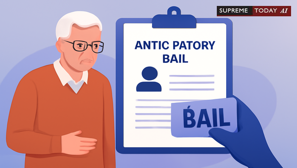 Anticipatory Bail for Elderly Citizens: Key Principles and Judicial Precedents in Indian Law