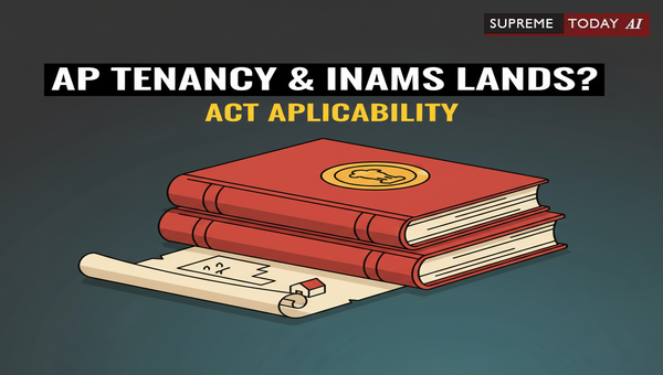 Precedence of AP Inams Abolition Act Over Tenancy Laws for Occupancy and Land Rights