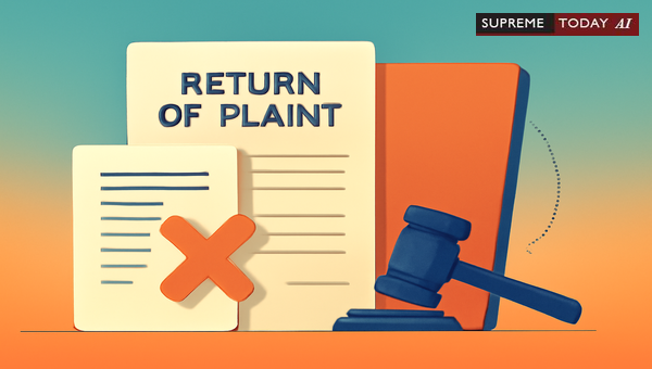 Maintainability of Appeals Against Return of Plaint Without Annexing Original Pleadings