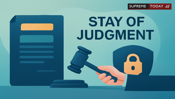 Distinguishing Stay of Operation versus Execution of Judgments in Appellate Courts