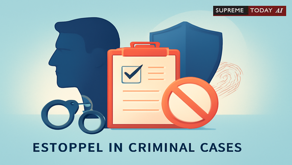 Applicability of Estoppel in Criminal Proceedings: Judicial Doctrines and Limitations