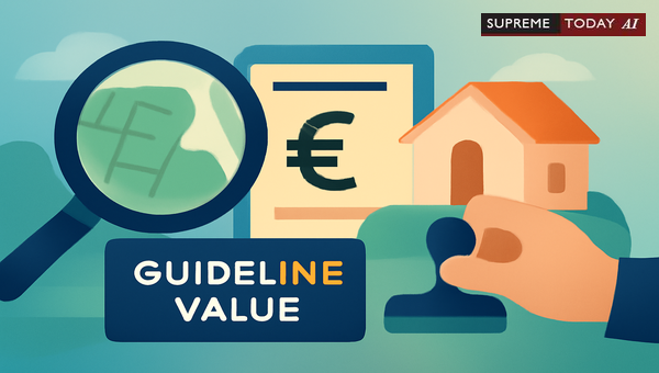 Applicability of Government Guideline Values for Inam Land Property Transactions
