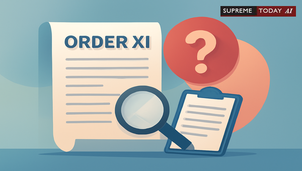 Applicability of Order XI CPC Discovery and Interrogatories in Consumer Protection Act Litigation