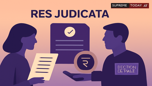 Judicial Principles of Res Judicata in Section 125 CrPC Maintenance Proceedings