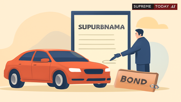 Applying for Supurdnama of Seized Vehicles Left Out of Court Judgments