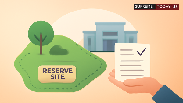 Automatic Ownership Transfer to Local Authorities for Reserve Sites in Approved Layouts
