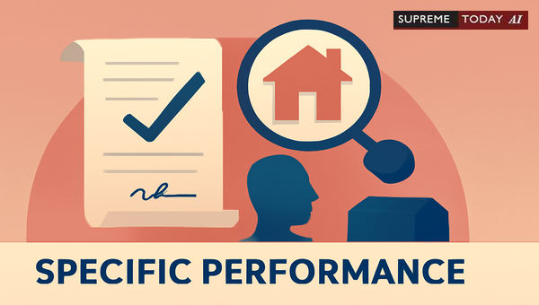 Can Arbitrators Grant Specific Performance Under the Specific Relief Act, 1963?