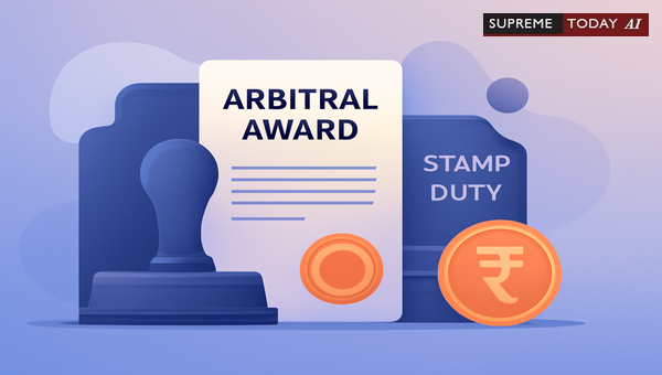 Arbitrator Authority to Receive Stamp Duty Payments Post-Award Enforcement