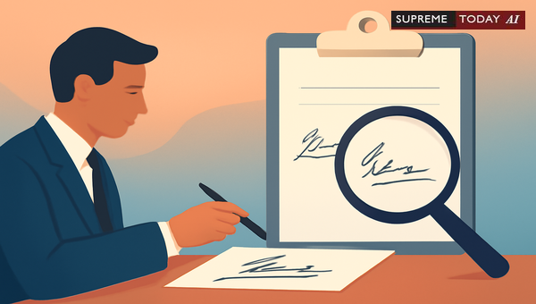 Can Arbitrators Compare Disputed Signatures Under Section 73 of the Indian Evidence Act