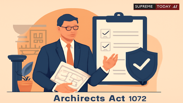 Architect Liability Scope and Practice Rights Under the Architects Act 1972