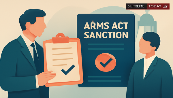 Proving Sanction Orders under Arms Act: Competence and Marking Procedures Explained