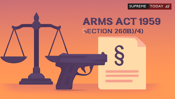 Is Section 25(1B)(a) of the Arms Act Triable by a Magistrate Court or a Sessions Court?