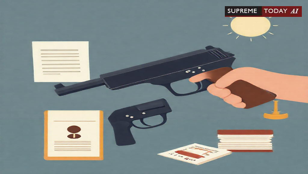 Arms Act Section 39 Requirements for District Magistrate Sanction and Arms Transfer