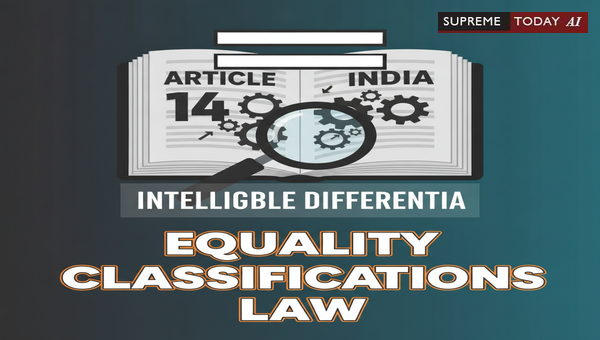 Intelligible Differentia and Rational Nexus: Understanding Equality Under Article 14