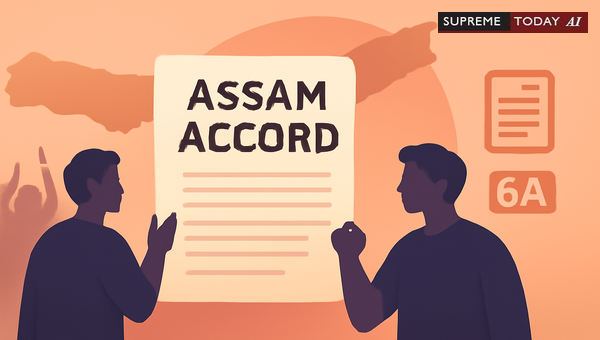 Assam Accord and Section 6A of the Citizenship Act: Constitutional and Legal Implications