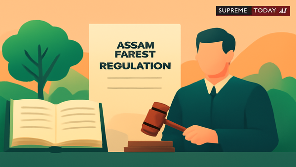 Judicial Magistrate Jurisdiction for Assam Forest Regulation Section 40 and 41 Offences