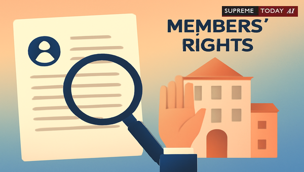 Association Member Legal Rights to Access and Copy Meeting Minutes