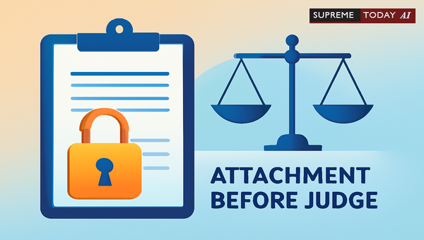 Order 38 Rule 5 CPC: Why Attachment Before Judgment Requires Strict Judicial Caution