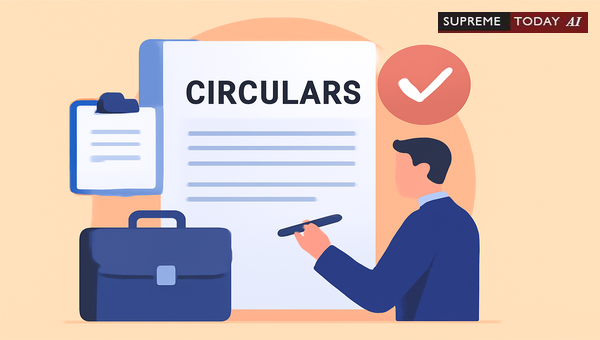 Authority of Administrative Circulars to Supplement Statutory Rules in India
