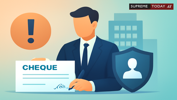 Liability of Authorized Signatory for Company Cheques Under Section 138 NI Act