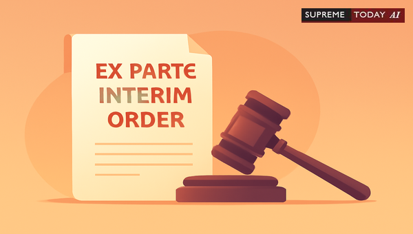 Judicial Standards for Automatic Vacatur of Ex Parte Interim Orders under Article 226(3)