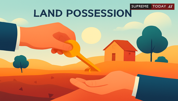 Why Backdated Revenue Records Fail to Prove Present Possession in Property Disputes