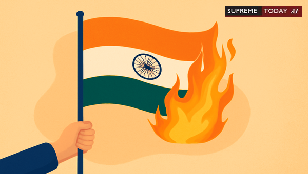 Bail Eligibility for Flag Burning: Analyzing Intent and Legal Protection Under the 1971 Act