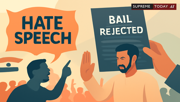 Bail Rejection Standards for Hate Speech Inciting Large-Scale Violence and Public Disorder