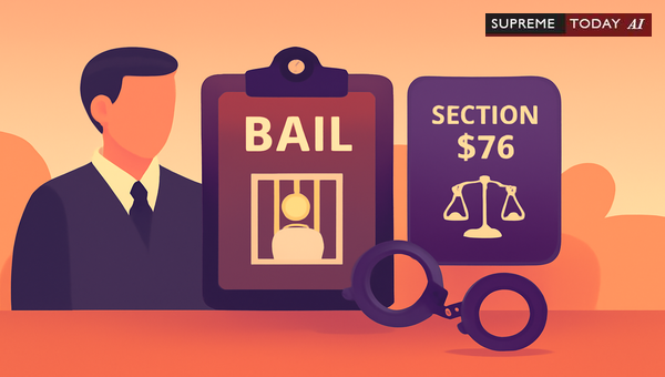 Bail for Section 376 and 511 IPC: Judicial Principles on Extended Custody and Trial Delays