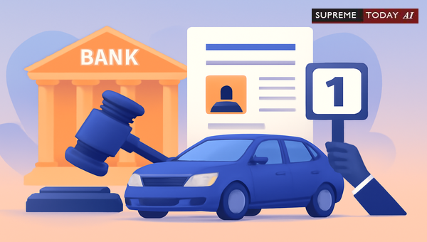 Can Banks Transfer Vehicle Ownership Post-Auction Without Formal Registration Compliance?