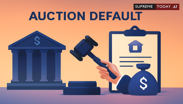 Can Banks Forfeit Bidder Deposits in Securitization Auctions for Non-Payment Defaults?