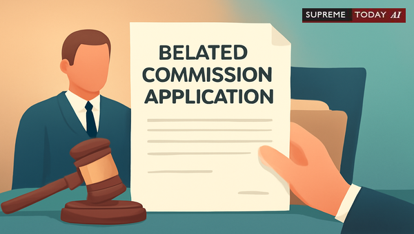 Admissibility of Belated Commission Applications in Injunction Suits Post-Plaintiff Cross-Examination
